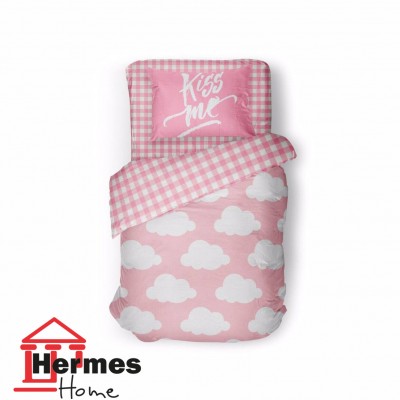 کالای خواب|روتختی کاوری ساتن اکسکلوسیو نوزادی هلن جورج HELEN GEORGE مدل: KISS ME PEMBE کالای خواب|روتختی کاوری ساتن اکسکلوسیو نوزادی هلن جورج HELEN GEORGE مدل: KISS ME PEMBE