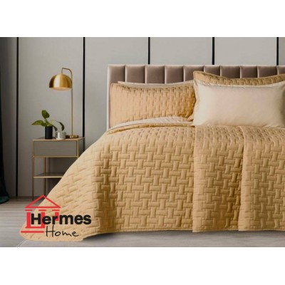 کالای خواب|روتختی پنبه دوزی دونفره هرمس هوم HERMES HOME مدل: 004 HERMES کالای خواب|روتختی پنبه دوزی دونفره هرمس هوم HERMES HOME مدل: 004 HERMES