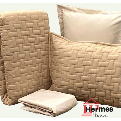 کالای خواب|روتختی پنبه دوزی دونفره هرمس هوم HERMES HOME مدل: 004 HERMES کالای خواب|روتختی پنبه دوزی دونفره هرمس هوم HERMES HOME مدل: 004 HERMES