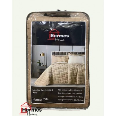 کالای خواب|روتختی پنبه دوزی دونفره هرمس هوم HERMES HOME مدل: 004 HERMES کالای خواب|روتختی پنبه دوزی دونفره هرمس هوم HERMES HOME مدل: 004 HERMES