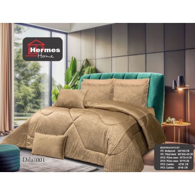 کالای خواب|روتختی مخمل دونفره هرمس HERMES مدل: DILA 001 کالای خواب|روتختی مخمل دونفره هرمس HERMES مدل: DILA 001