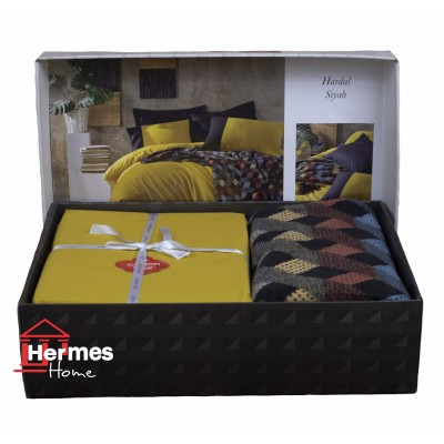 کالای خواب|روتختی کاوری پتودار دونفره کتون باکس COTTON BOX مدل: EVEN HARDAL SIYAH کالای خواب|روتختی کاوری پتودار دونفره کتون باکس COTTON BOX مدل: EVEN HARDAL SIYAH
