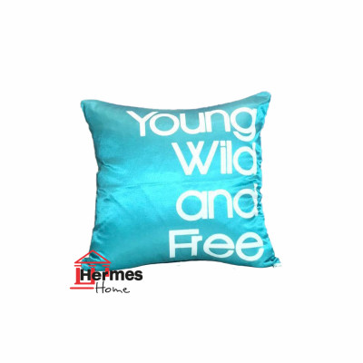 کالای خواب|کوسن ساتن اکسکلوسیو هلن جورج HELEN GEORGE مدل: YOUNG WILD AND FREE MINT کالای خواب|کوسن ساتن اکسکلوسیو هلن جورج HELEN GEORGE مدل: YOUNG WILD AND FREE MINT