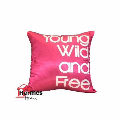 کالای خواب|کوسن ساتن اکسکلوسیو هلن جورج HELEN GEORGE مدل: YOUNG WILD AND FREE PEMBE کالای خواب|کوسن ساتن اکسکلوسیو هلن جورج HELEN GEORGE مدل: YOUNG WILD AND FREE PEMBE