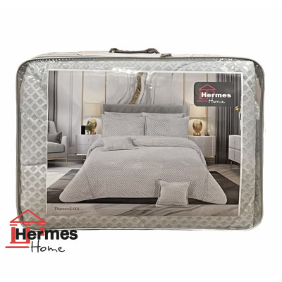 کالای خواب|روتختی مخمل دونفره هرمس HERMES مدل: DIAMOND 001 کالای خواب|روتختی مخمل دونفره هرمس HERMES مدل: DIAMOND 001