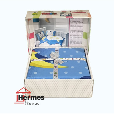 کالای خواب|روتختی کاوری رنفورس نوزادی پاتیک PATIK مدل: MOON کالای خواب|روتختی کاوری رنفورس نوزادی پاتیک PATIK مدل: MOON