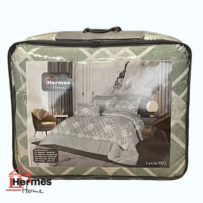 کالای خواب|روتختی شانل دونفره هرمس HERMES مدل: LAVIN 002 کالای خواب|روتختی شانل دونفره هرمس HERMES مدل: LAVIN 002