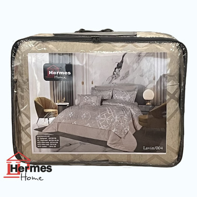 کالای خواب|روتختی شانل دونفره هرمس HERMES مدل: LAVIN 004 کالای خواب|روتختی شانل دونفره هرمس HERMES مدل: LAVIN 004