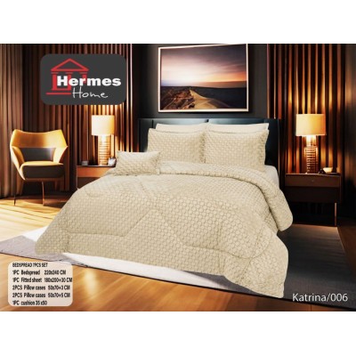 کالای خواب|روتختی مخمل دونفره هرمس HERMES مدل: KATRINA 006 کالای خواب|روتختی مخمل دونفره هرمس HERMES مدل: KATRINA 006