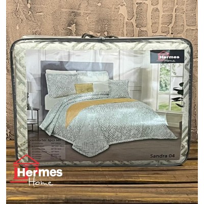 کالای خواب|روتختی شانل دونفره هرمس HERMES مدل: SANDRA 04 کالای خواب|روتختی شانل دونفره هرمس HERMES مدل: SANDRA 04