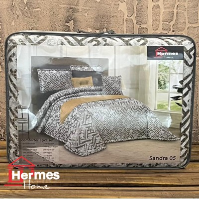 کالای خواب|روتختی شانل دونفره هرمس HERMES مدل: SANDRA 05 کالای خواب|روتختی شانل دونفره هرمس HERMES مدل: SANDRA 05