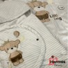 کالای خواب|سرویس خواب نوزاد با قنداق مادرکر MOTHERCARE مدل: LITTEL KING WHITE