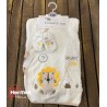 حوله|سرویس حوله نوزادی ۵ تیکه مادرکر MOTHERCARE مدل: LION KREM