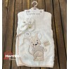 حوله|سرویس حوله نوزادی ۵ تیکه مادرکر MOTHERCARE مدل: MOUSE KREM