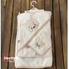 حوله|سرویس حوله نوزادی ۵ تیکه مادرکر MOTHERCARE مدل: MOUSE KREM