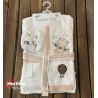 حوله|سرویس حوله نوزادی ۵ تیکه مادرکر MOTHERCARE مدل: BEAR BALLON KREM