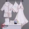 حوله|سرویس حوله نوزادی ۵ تیکه مادرکر MOTHERCARE مدل: BEAR RABBIT KREM