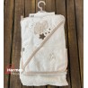 حوله|سرویس حوله نوزادی ۵ تیکه مادرکر MOTHERCARE مدل: BEAR RABBIT KREM