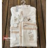 حوله|سرویس حوله نوزادی ۵ تیکه مادرکر MOTHERCARE مدل: BEAR KREM