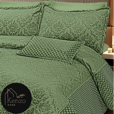 کالای خواب|روتختی مخمل دونفره کنزو KENZO مدل: LUCAS 04