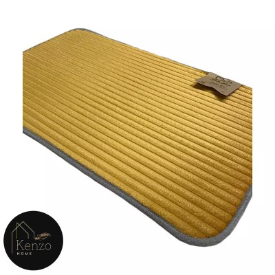 فرشینه و قالیچه|پادری مخمل مستطیل مدل: STRIPE HARDAL