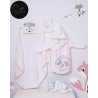 حوله|سرویس حوله نوزادی ۵ تیکه مادرکر MOTHERCARE مدل: FOX KREM