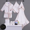 حوله|سرویس حوله نوزادی ۵ تیکه مادرکر MOTHERCARE مدل: BEAR RABBIT KREM