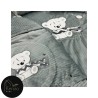 کالای خواب|سرویس خواب نوزاد با قنداق مادرکر MOTHERCARE مدل: SCARF BEAR GRI