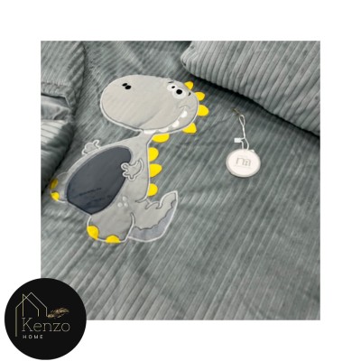کالای خواب|سرویس خواب نوزاد با قنداق مادرکر MOTHERCARE مدل: DINOSAUR GRI