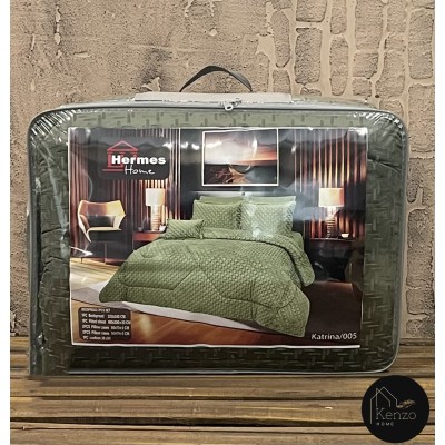 کالای خواب|روتختی مخمل دونفره هرمس HERMES مدل: KATRINA 005