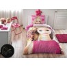 کالای خواب|روتختی کاوری رنفورس یکنفره تینیجر تاچ TAC مدل: BARBIE SPARKLE