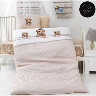 کالای خواب|روتختی کاوری نوزادی کالرز اف فشن COLORS OF FASHION مدل: CUTE DOG کالای خواب|روتختی کاوری نوزادی کالرز اف فشن COLORS OF FASHION مدل: CUTE DOG