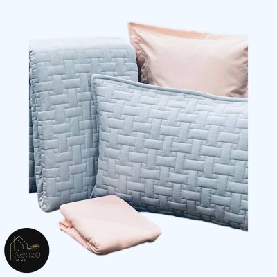 کالای خواب|روتختی پنبه دوزی دونفره هرمس هوم HERMES HOME مدل: 002 HERMES