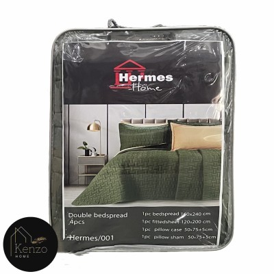 کالای خواب|روتختی پنبه دوزی دونفره هرمس هوم HERMES HOME مدل: 001 HERMES