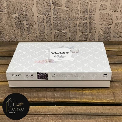 کالای خواب|روتختی کاوری ساتن نخ دونفره کلسی CLASY مدل: AGORA V2