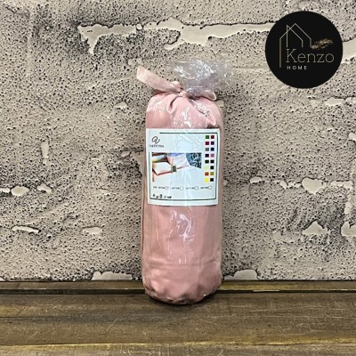 کالای خواب|ملحفه کش دار تشک یکنفره ولنتینا VALENTINA رنگ: PEMBE