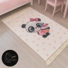 فرشینه و قالیچه|فرشینه چاپی 100x60 مدل: PANDA KIDS