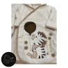 حوله|سرویس حوله نوزادی ۵ تیکه مادرکر MOTHERCARE مدل: ZEBRA KREM