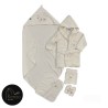 حوله|سرویس حوله نوزادی ۵ تیکه مادرکر MOTHERCARE مدل: RABBIT LUX WHITE