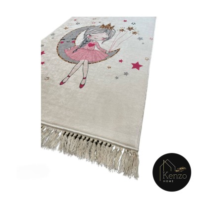 فرشینه و قالیچه|فرشینه چاپی 100x60 مدل: LOVE NIGHT DREAM