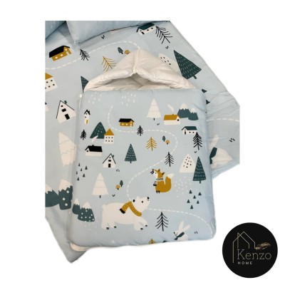 کالای خواب|سرویس خواب نوزاد با قنداق چاپی مادرکر MOTHERCARE مدل: POLAR BEAR