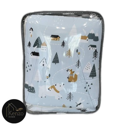 کالای خواب|سرویس خواب نوزاد با قنداق چاپی مادرکر MOTHERCARE مدل: POLAR BEAR