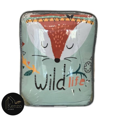 کالای خواب|سرویس خواب نوزاد با قنداق چاپی مادرکر MOTHERCARE مدل: WILD LIFE GREEN