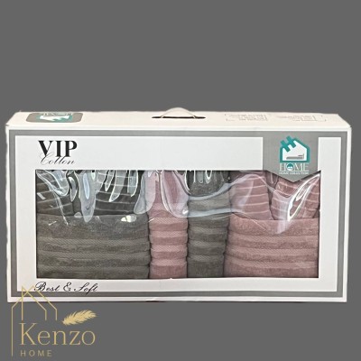 حوله|سرویس حوله پنبه ژاکارد دونفره  مدل زبرا :(ZEBRA(zeytin yesili-gul kurusu