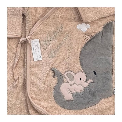 حوله|سرویس حوله نوزادی ۵ تیکه مادرکر MOTHERCARE مدل: HAPPY ELEPHENT NESCAFE