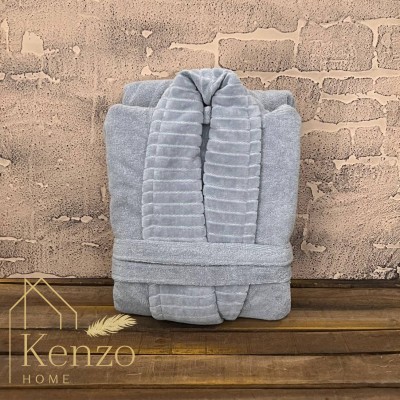 حوله|حوله تن پوش ژاکارد پنبه سایز ایکس لارج ( 135) مدل زبرا  رنگ: طوسی روشن