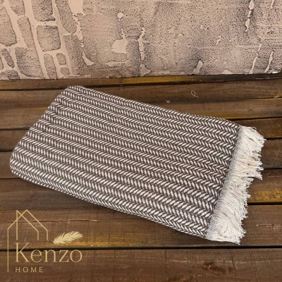 کالای خواب|شال مبل پالاس ابعاد 200*170 مدل کومه رنگ قهوه ای