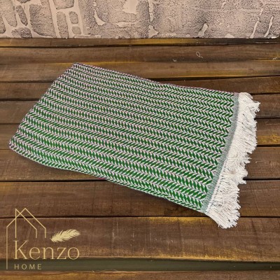 کالای خواب|شال مبل پالاس ابعاد 200*170 مدل کومه رنگ سبز