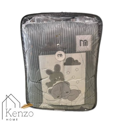 کالای خواب|سرویس خواب نوزاد 5تکه گلدوزی  MOTHERCARE مدل: خرس و خرگوش