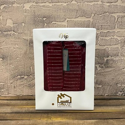 حوله تن پوش|حوله تنپوش ژاکارد پنبه مدل زبرا سایز 125 ( لارج ) رنگ زرشکی